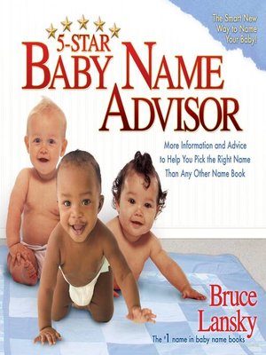 cover image of 5-Star Baby Name Advisor